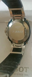 Tissot T-Race Chronograph Black Face Mens Watch for sale atch