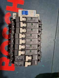 Electric Circuit Breakers CB 20 25 50 63 Amp for Samite and DIN DB boards Lear Chint