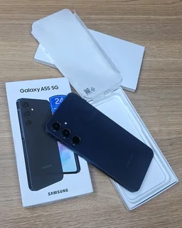Samsung Galaxy A55 5G In Brand New Condition / Awesome Navy Color / 256GB Storage.