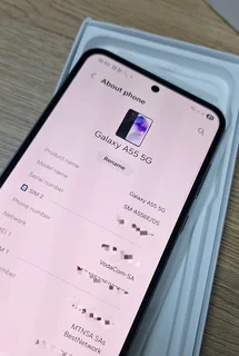 Samsung Galaxy A55 5G In Brand New Condition / Awesome Navy Color / 256GB Storage.