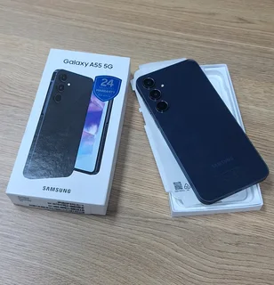 Samsung Galaxy A55 5G In Brand New Condition / Awesome Navy Color / 256GB Storage.