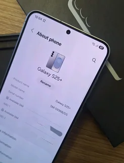 Samsung Galaxy S25 Plus In Brand New Condition / Silver Shadow Color.