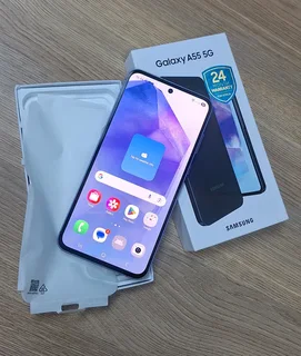 Samsung Galaxy A55 5G In Brand New Condition / Awesome Navy Color / 256GB Storage.
