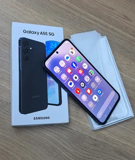 Samsung Galaxy A55 5G In Brand New Condition / Awesome Navy Color / 256GB Storage.