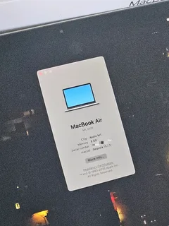 MacBook Air M1 Chip 2020 In New Condition / 256GB Storage