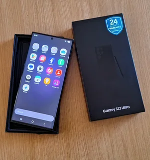 Samsung Galaxy S23 Ultra In New Condition / 256GB Storage / Black Color