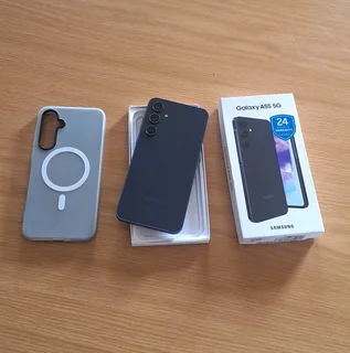 Samsung Galaxy A55 5G In New Condition / Awesome Navy Color / 256GB Storage