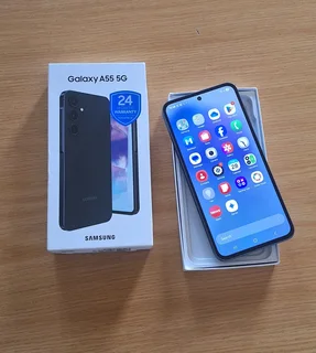 Samsung Galaxy A55 5G In New Condition / Awesome Navy Color / 256GB Storage