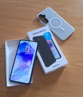 Samsung Galaxy A55 5G In New Condition / Awesome Navy Color / 256GB Storage