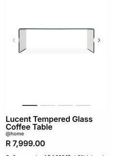 12mm thick glass table size is 110cm x110cm