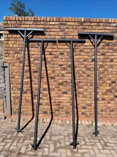 Heavy-duty steel washing lines poles for sale 0717818283