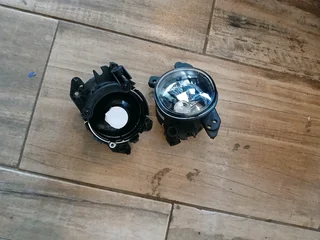 Round Fog lights w204 C-class Mercedes-Benz