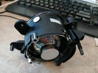 Round Fog lights w204 C-class Mercedes-Benz