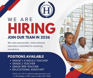 Grade 2 Teacher Needed and others