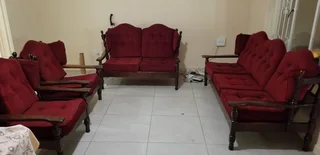 7-seat wooden Lounge Set