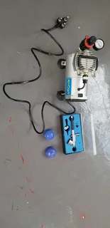 Paint brush and compressor