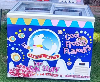 Ice cream fridge and business