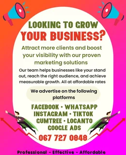 Advertise your business