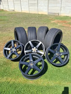 Rims with tyres