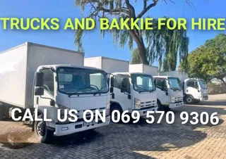 Trucks And Bakkie For Hire
