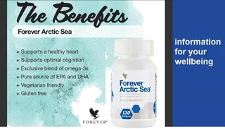 Best Omega 3 nutrition supplement: Forever Arctic Sea