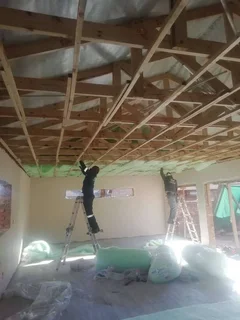 Fixing roof leaks and repainting