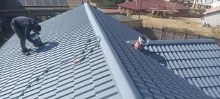 Roof fixing and repainting