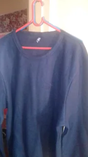 Men&#39;s,night Clothes..fleece Material..dark Blue 2xl And Brand New !