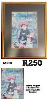 ‎Pierre-Auguste Renoir Two Sisters (On the Terrace) 64 x 80