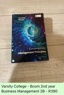 Varsity College Textbooks