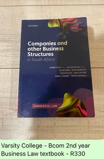 Varsity College Textbooks