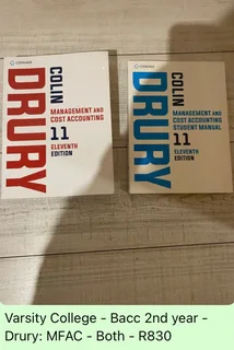 Varsity College Textbooks