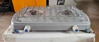 Cadac 2-COOK 2 Plate Stainless Steel Stove.  Brand New, portable for Camp or Home