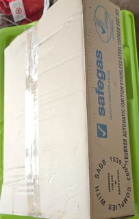 SAFEGAS 1 Burner Auto Ignition Stainless Steel Tabletop Cooker. Brand New