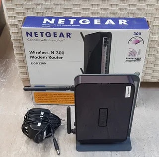 3 x NETGEAR Modem Routers (R450 each) - various models for smart home &amp; office