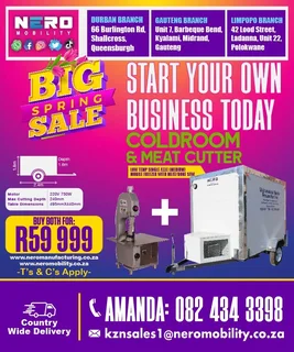 Mobile Freezer Combo