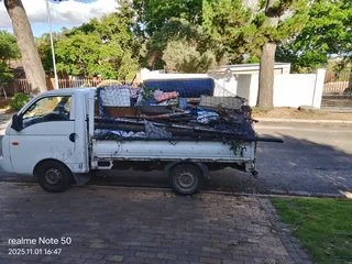 Furniture bakkie and garage cleaning services