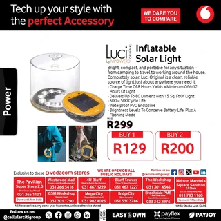 LUCI Inflatable solar Light