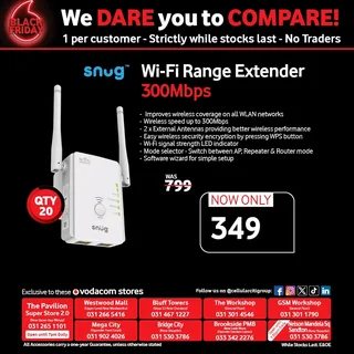 Wi-Fi Range Extender 300Mbps