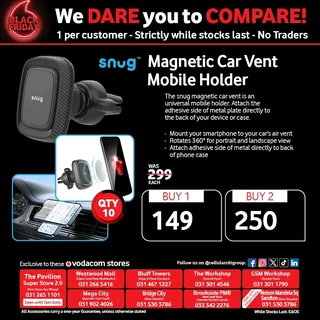 Maanetic Car Vent Mobile Holder