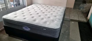 Queen Bed For Sale With Bed Base In Eccelent Condition R3950