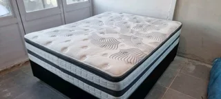 Queen Bed With Pillowtop Heavy Duty Matress And Base Selling For R2950