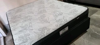 Queen Bed With Matress Selling For R2500