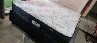 QUEEN BED WITH MATRESS SELLING FOR R2500