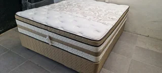 Queen Bed With Thick Heavy Duty Matress And Bed Base R3500