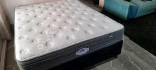 Queen Bed With Pocket Spring Matress And Base Selling For R2500
