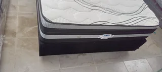 Selling Original King Bed With Thick Heavy Duty Matress And Bases