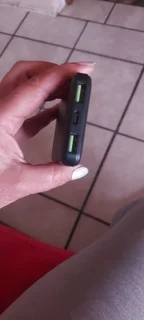 ANTHEM POWER BANK 5000 mAh,3.7v 18.5wh usb C input/output 5V 2A x2 USB.