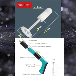 Box of 100 Nails for Nail Gun - Gun sold separately