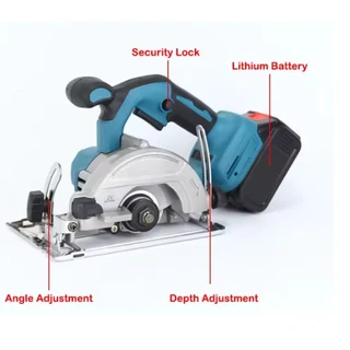 Cordless Circular Saw - 68 Volt batteries